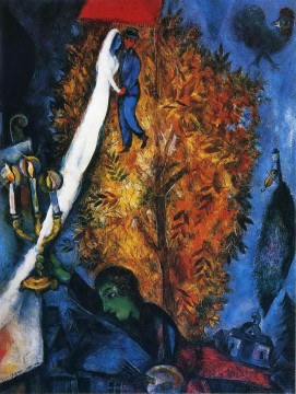 マルク・シャガール Painting - 生命の樹 現代マルク・シャガール